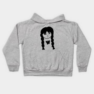 Wednesday Addams Kids Hoodie